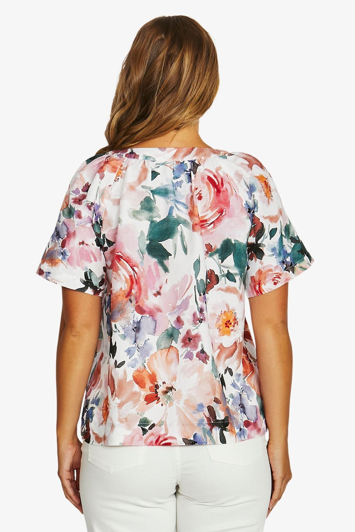 Jump - Sunset Flora Top | 616J3164A