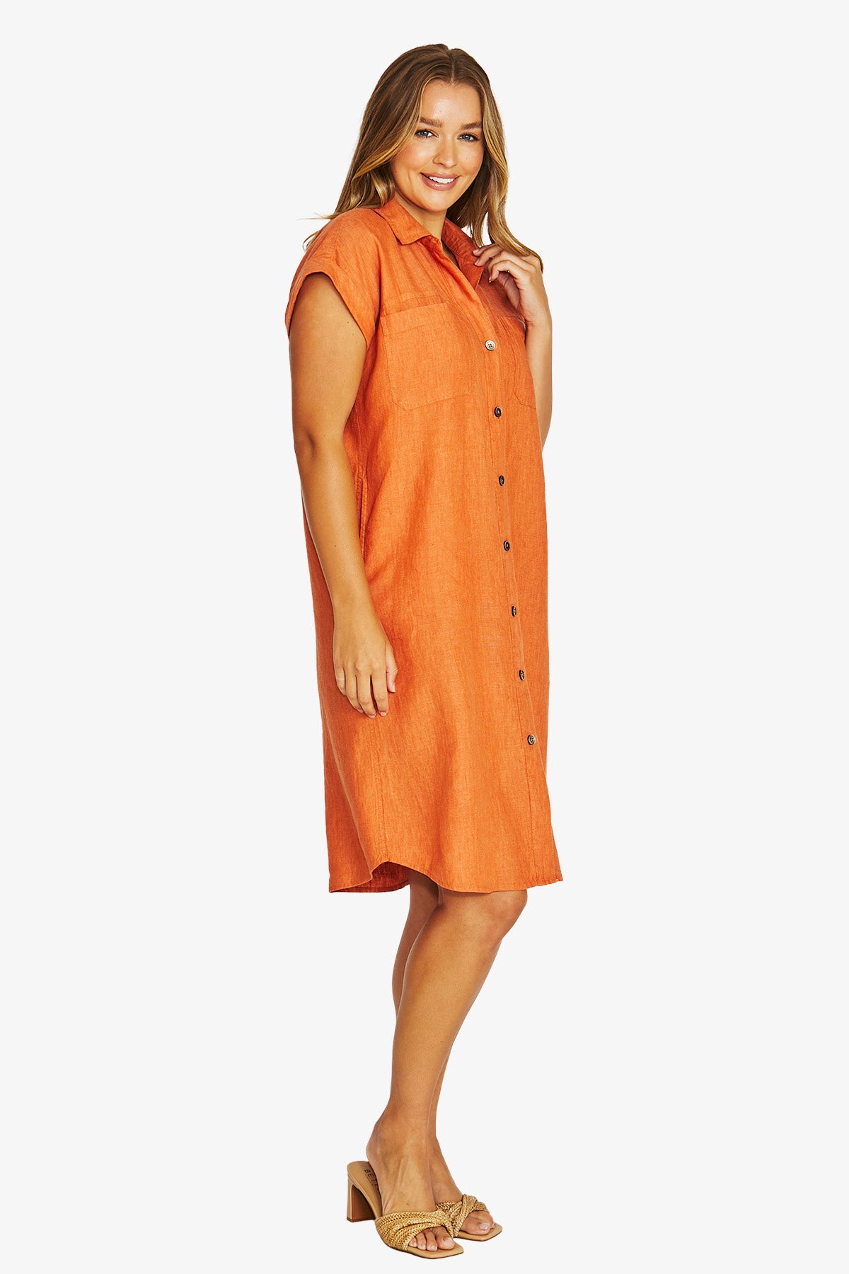 Jump - Two Pocket Shirt Dress | 616J5005A