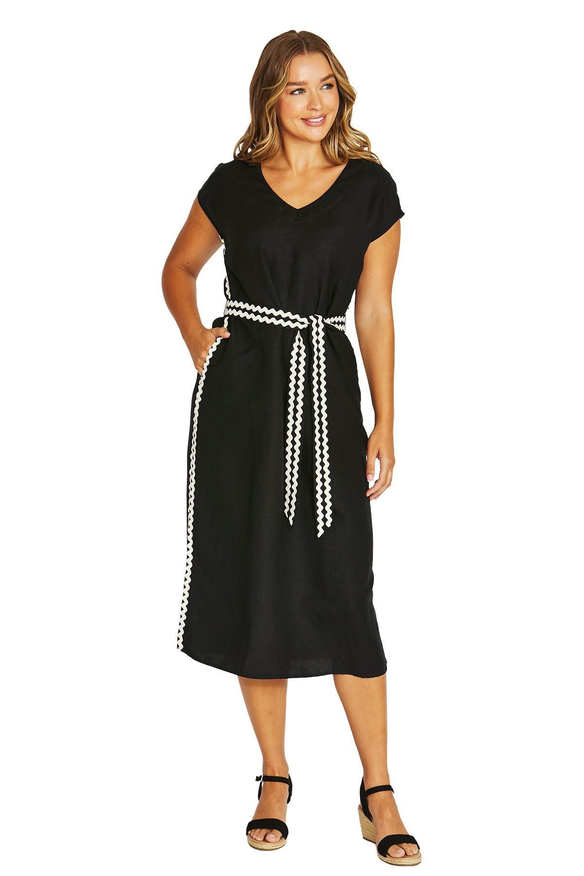 Jump - Ric Rac Detail Dress | 616J5015A