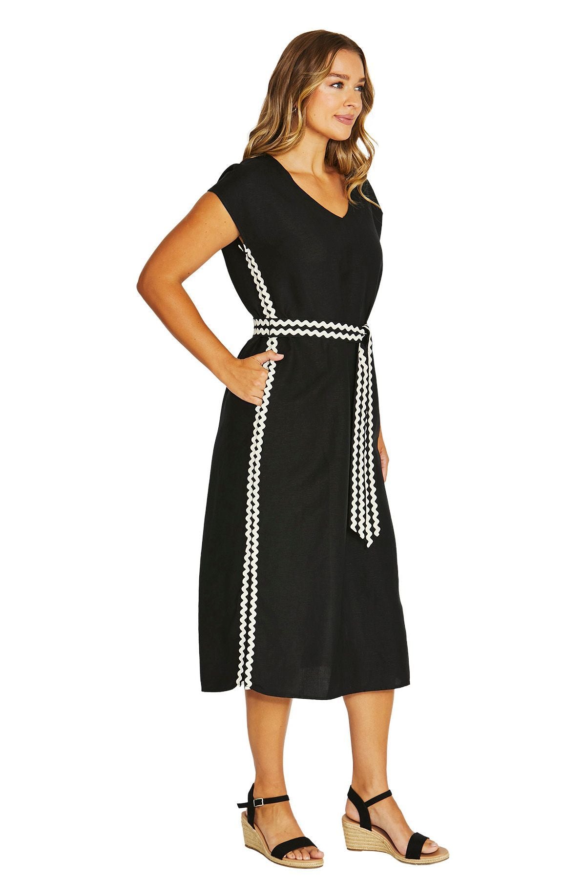 Jump - Ric Rac Detail Dress | 616J5015A