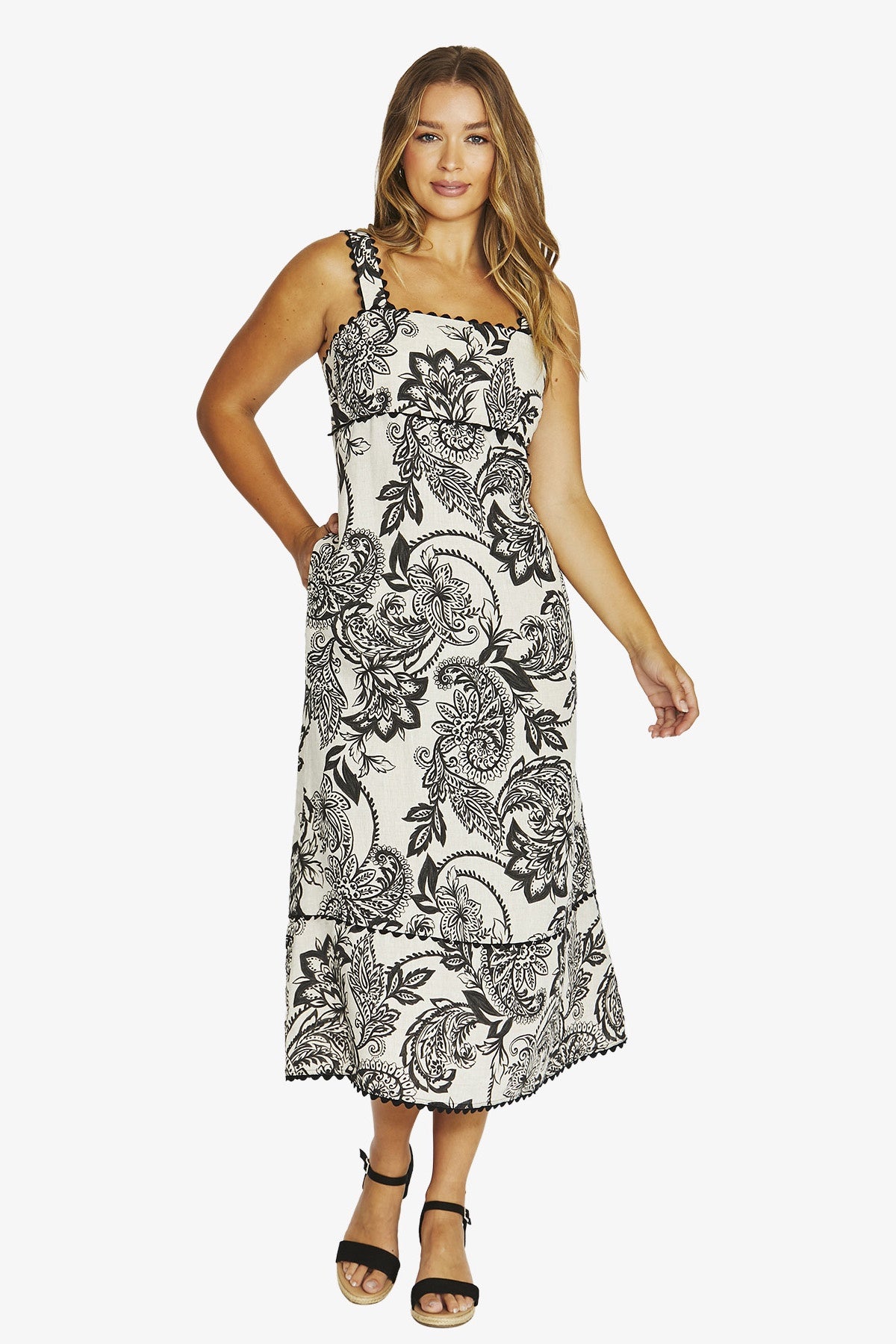 Jump - Bohemia Ric Rac Dress | 616J5066A