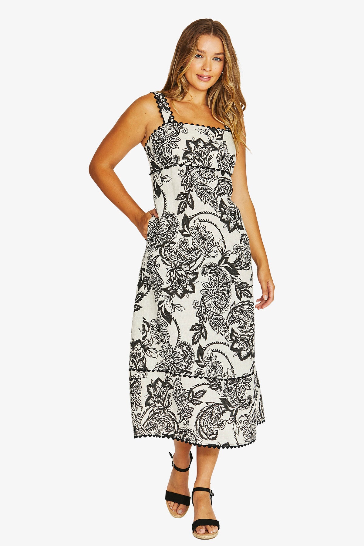 Jump - Bohemia Ric Rac Dress | 616J5066A