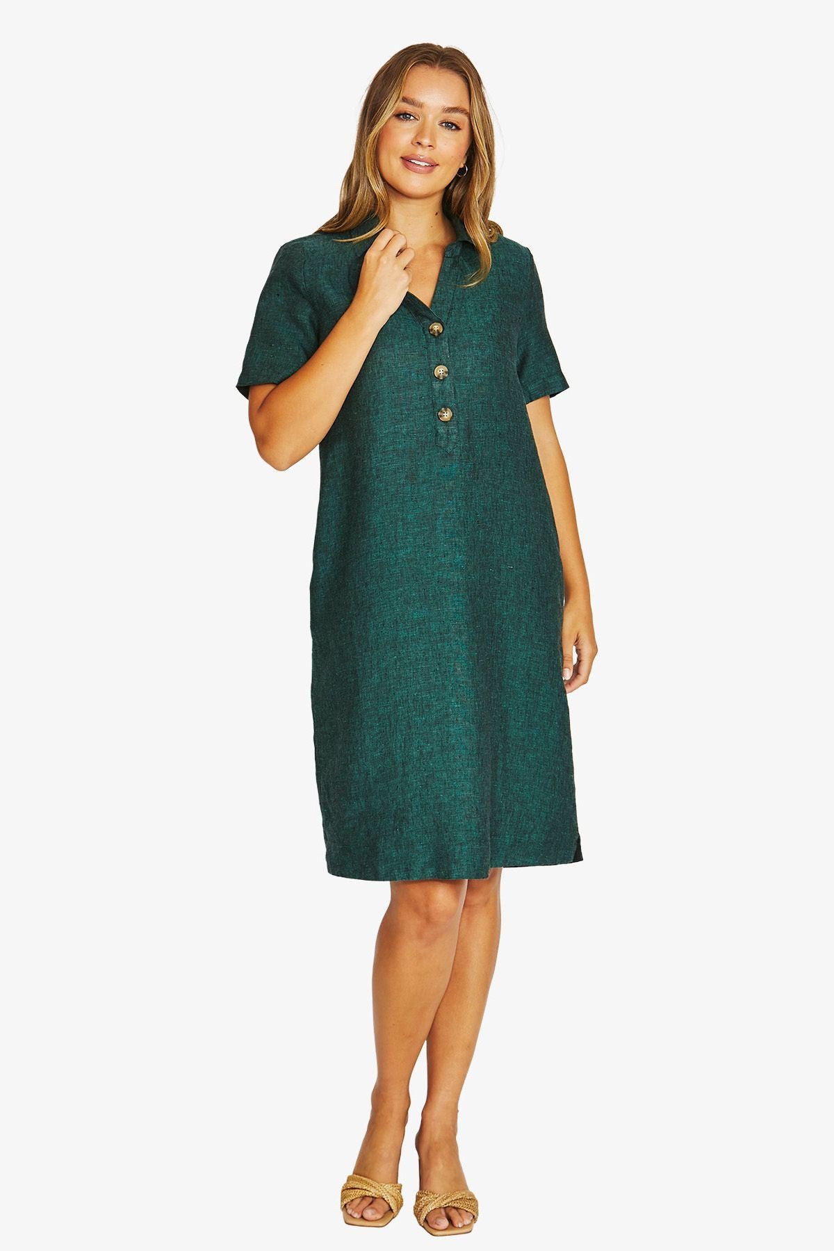 Jump - Open Collar Dress | 616J5109A