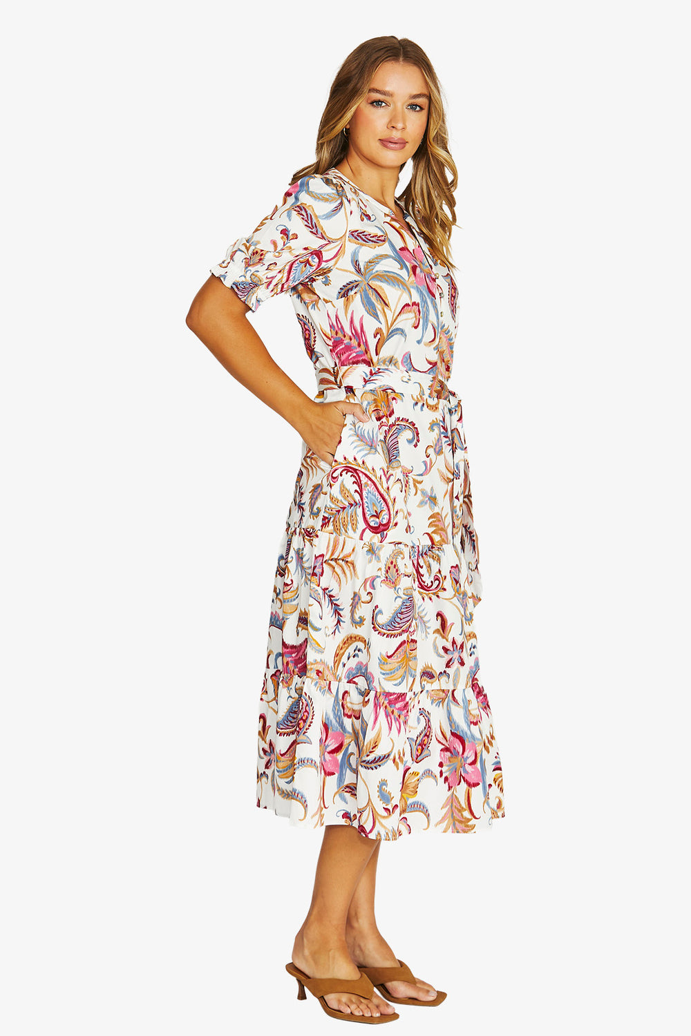 Jump - Utopia Paisley Dress | 616J5180A