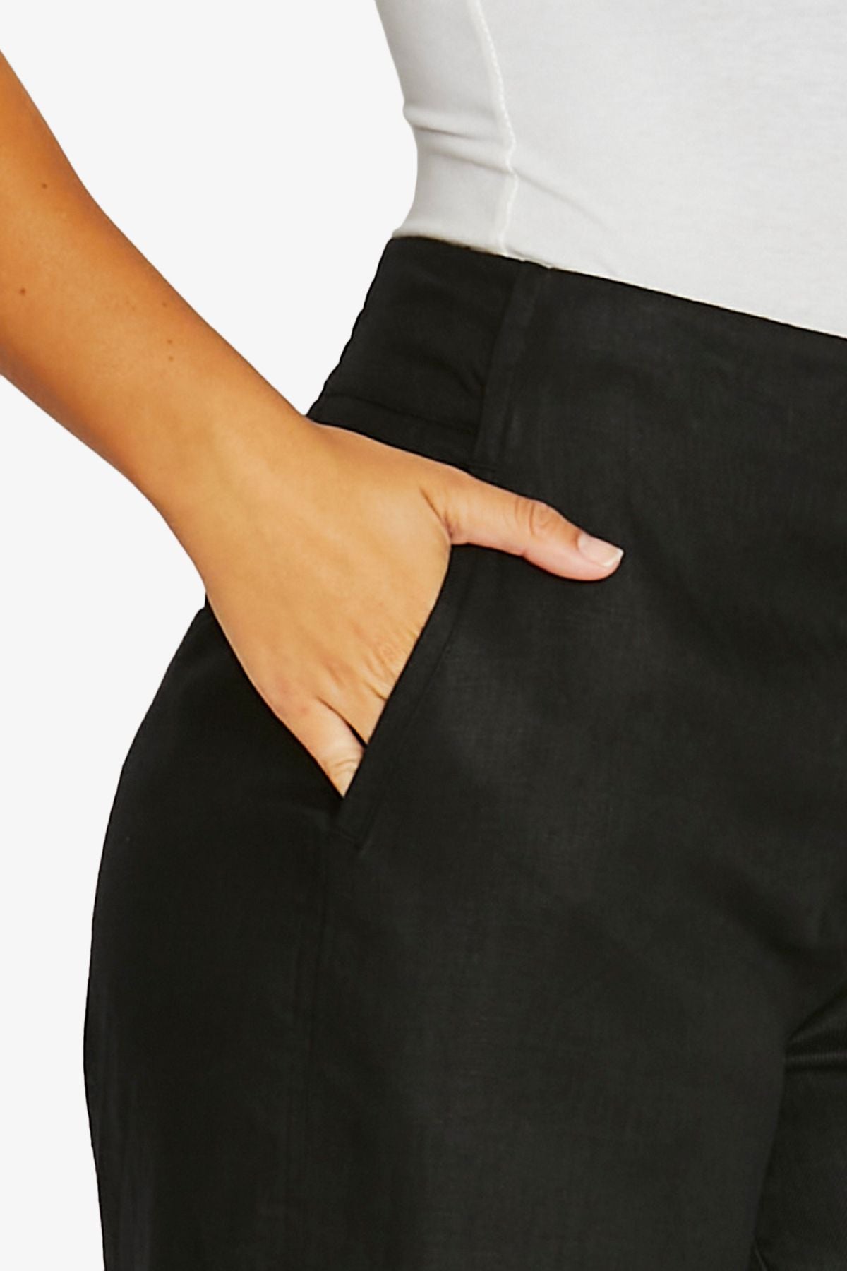 Jump - Twill Wide Leg Pant | 616J7129A