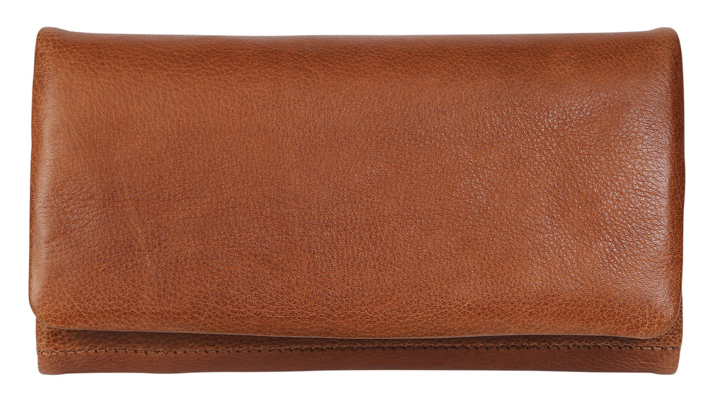 Modapelle - Soft Leather Flap Wallet 6330