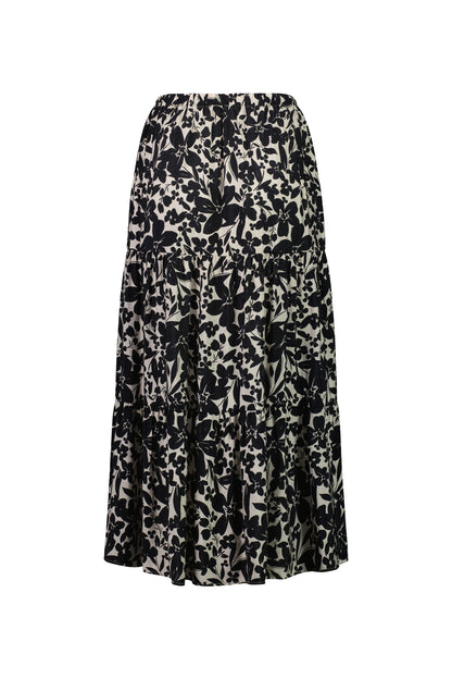 Vassalli - Long Tiered Skirt Manhattan | V7050