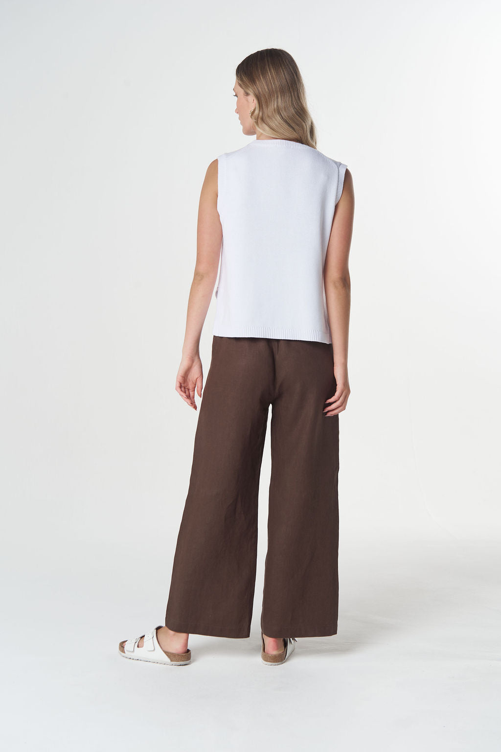 Goondiwindi Cotton - Amber Cotton Knit Vest | 7060C