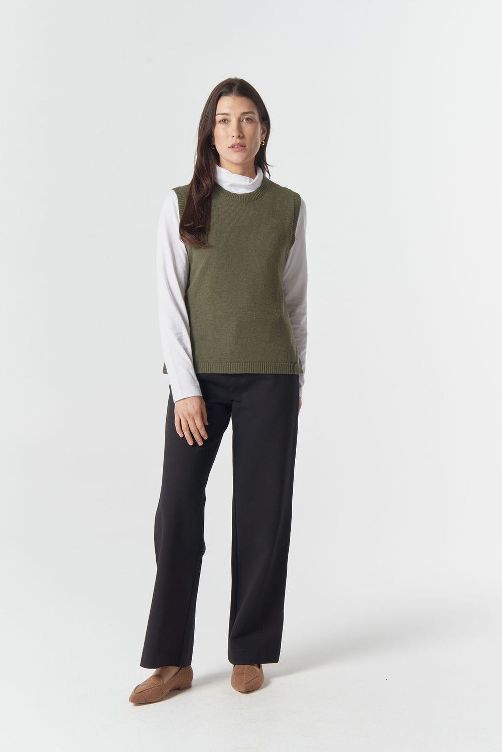 Goondiwindi Cotton - Amber Merino Cotton Vest | 7060M