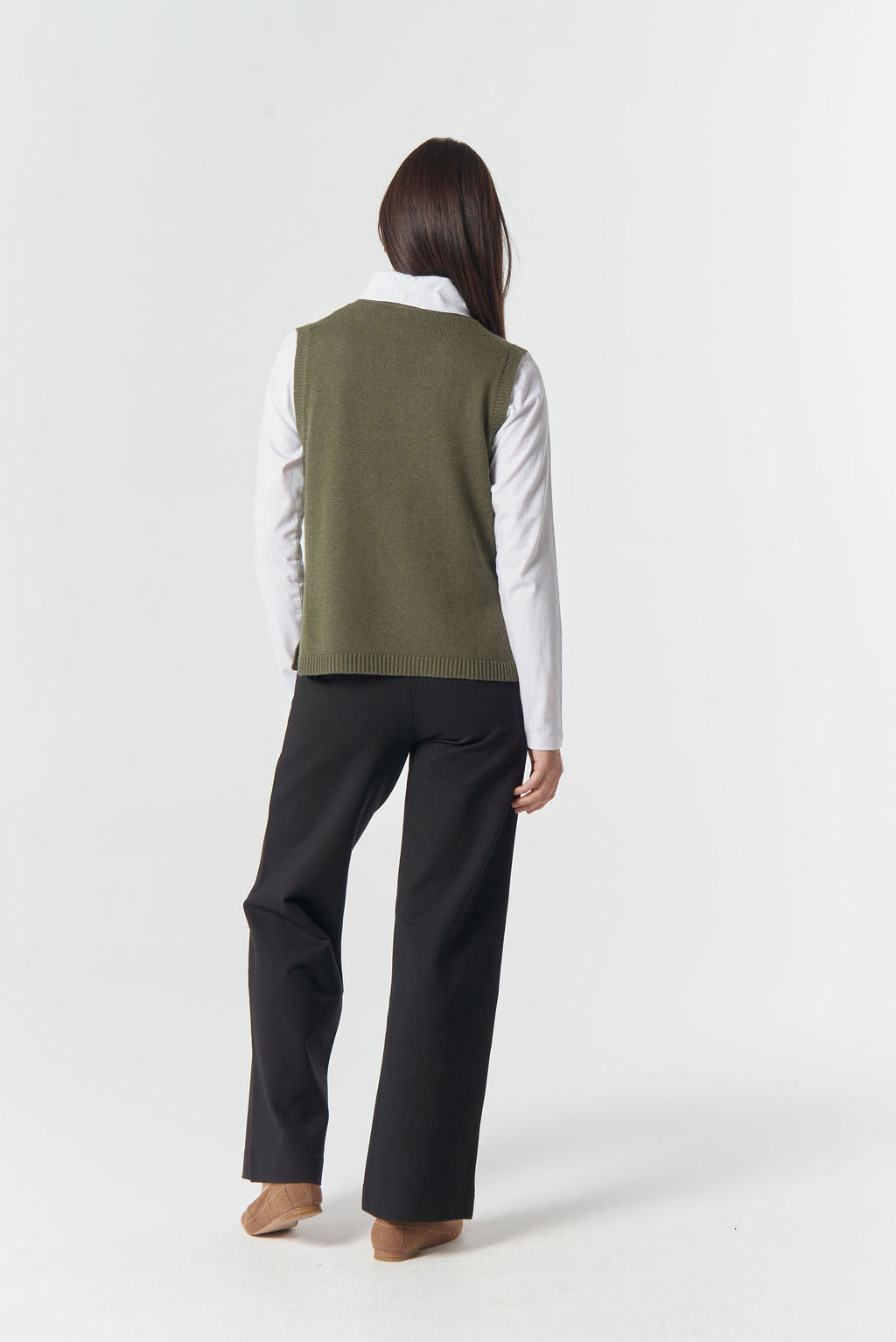 Goondiwindi Cotton - Amber Merino Cotton Vest | 7060M