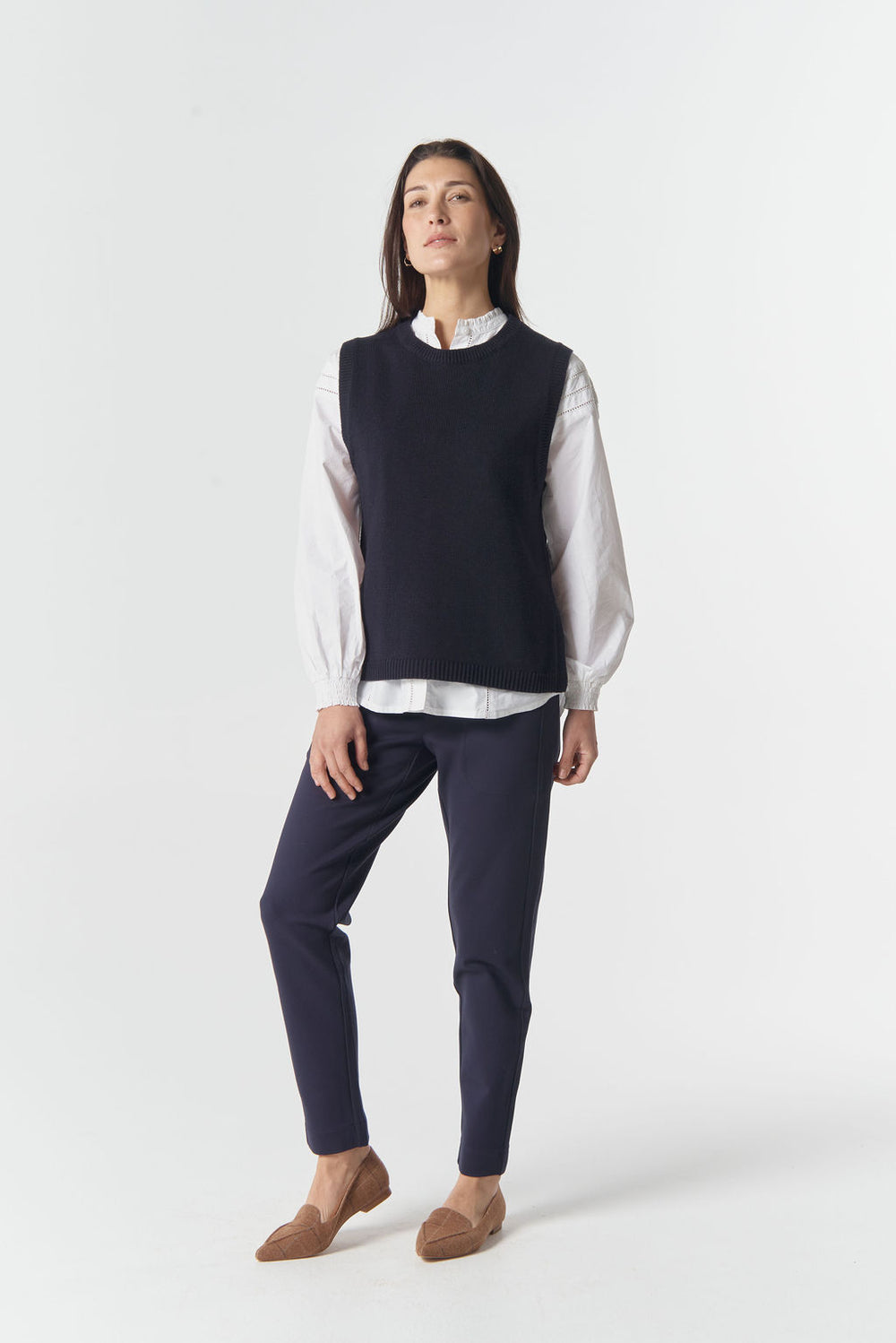 Goondiwindi Cotton - Amber Merino Cotton Vest | 7060M