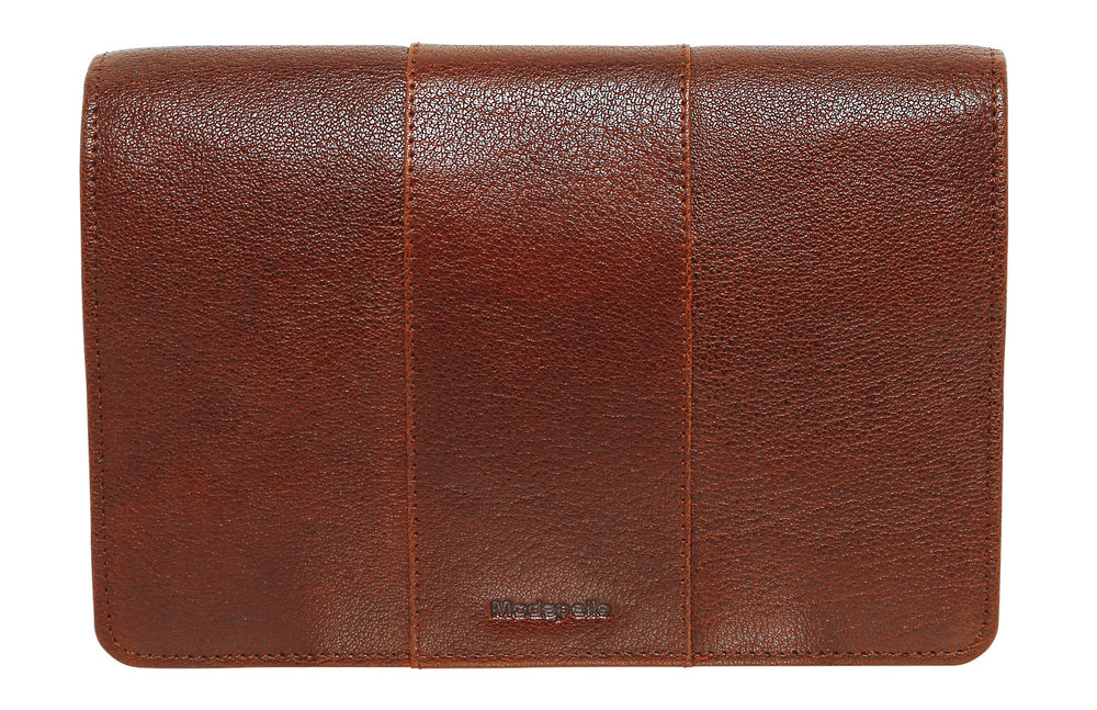 Modapelle - Leather Organiser Bag Cognac | 7321