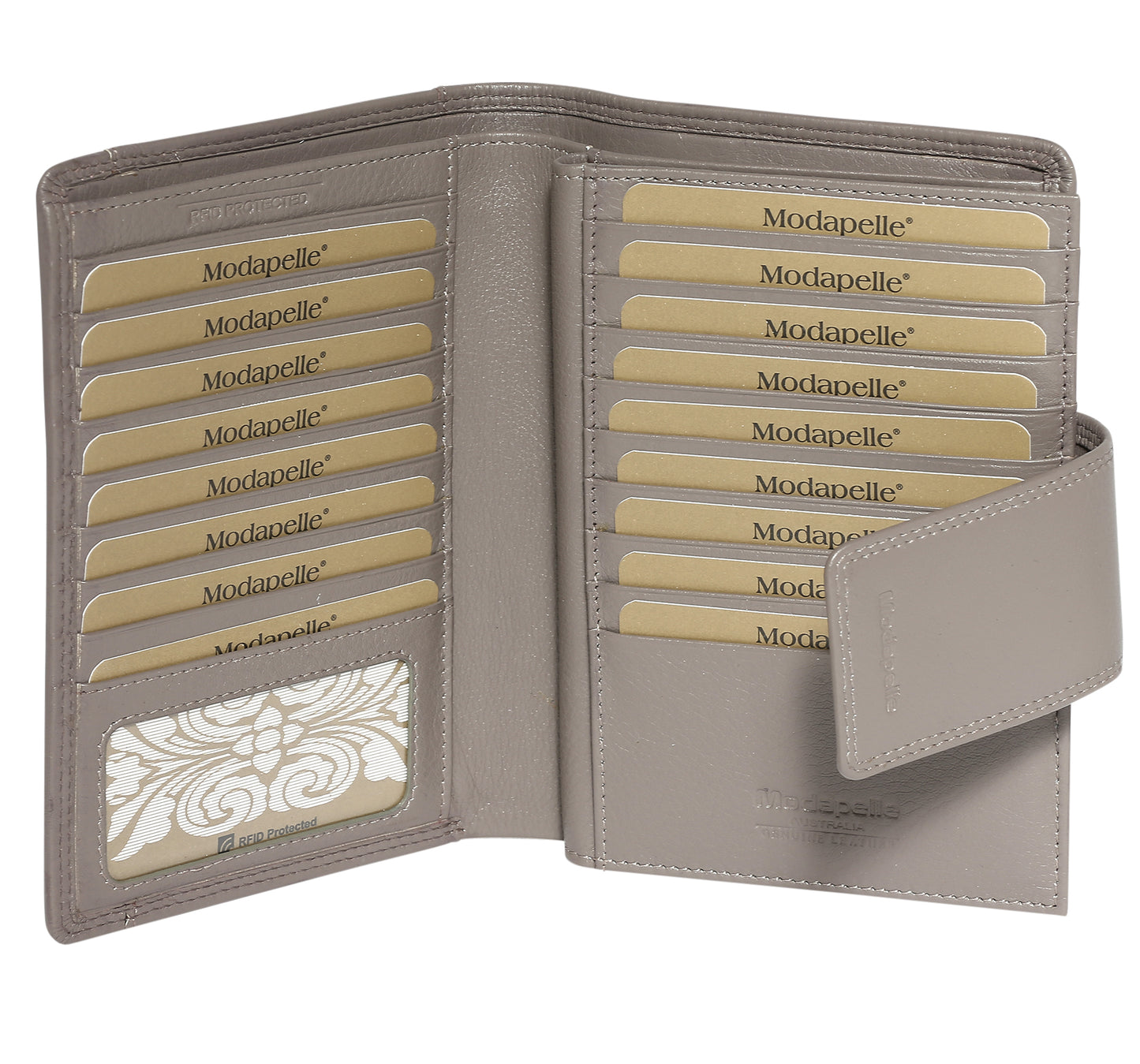 Modapelle - RFID Protected Multi Card Compartment | MODA7325TAUPE
