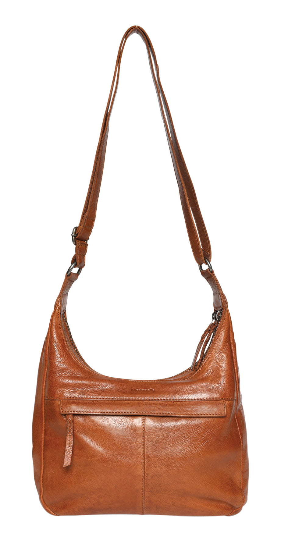 Modapelle - Soft Cow Leather Cross Body Bag | 7758TAN