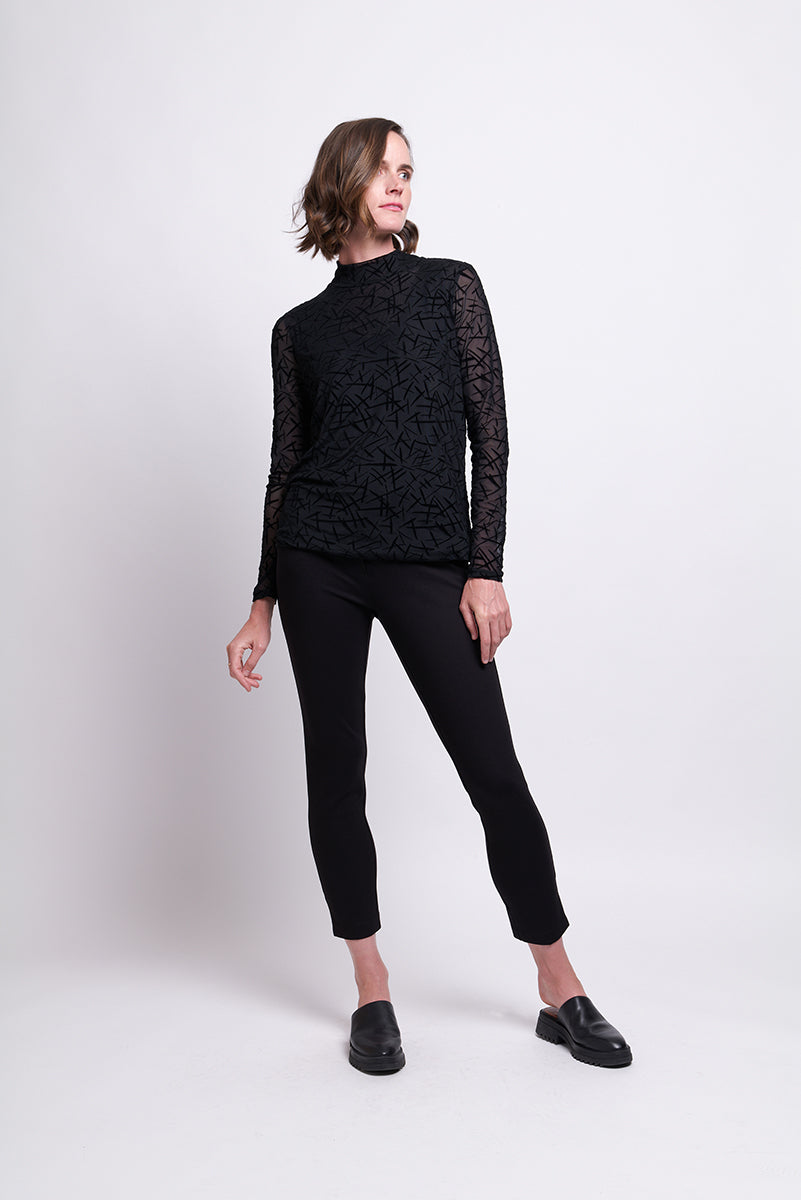 Foil - Velvet Underground Top Black Matchsticks | FO7761