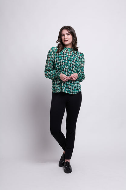 Foil - Slone Square Top Lava Green | FO7782