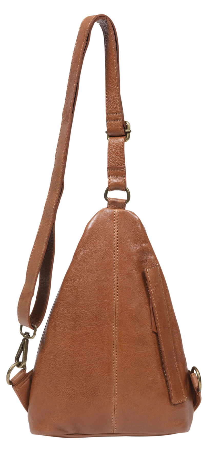 Modapelle - Soft Vintage Leather Body Bag / 7873 TAN