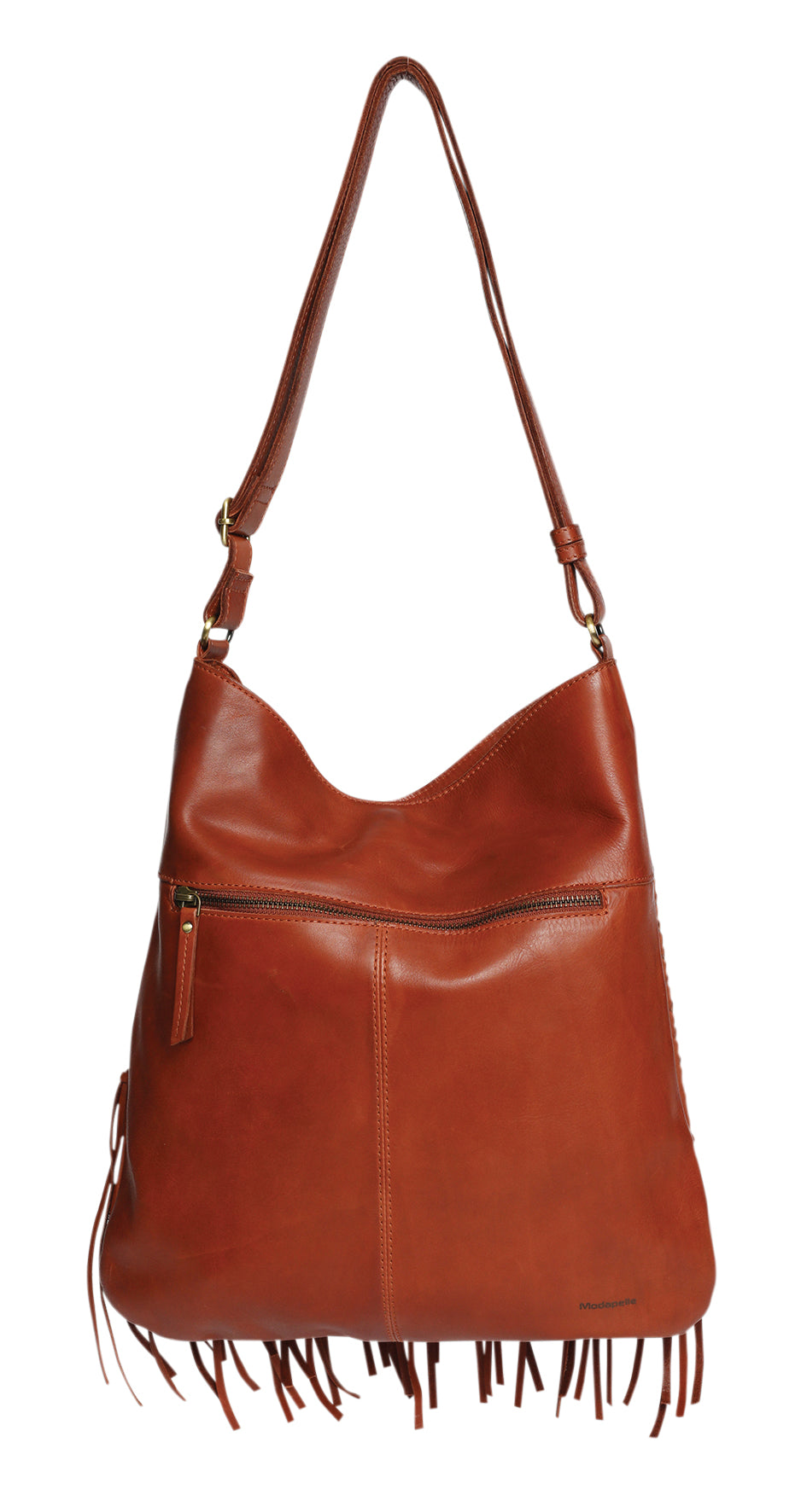 Modapelle - Cow Vintage Leather Bag / Cognac 7897