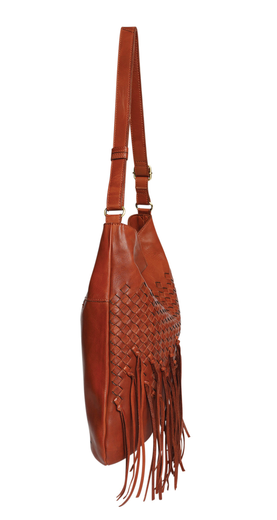 Modapelle - Cow Vintage Leather Bag / Cognac 7897