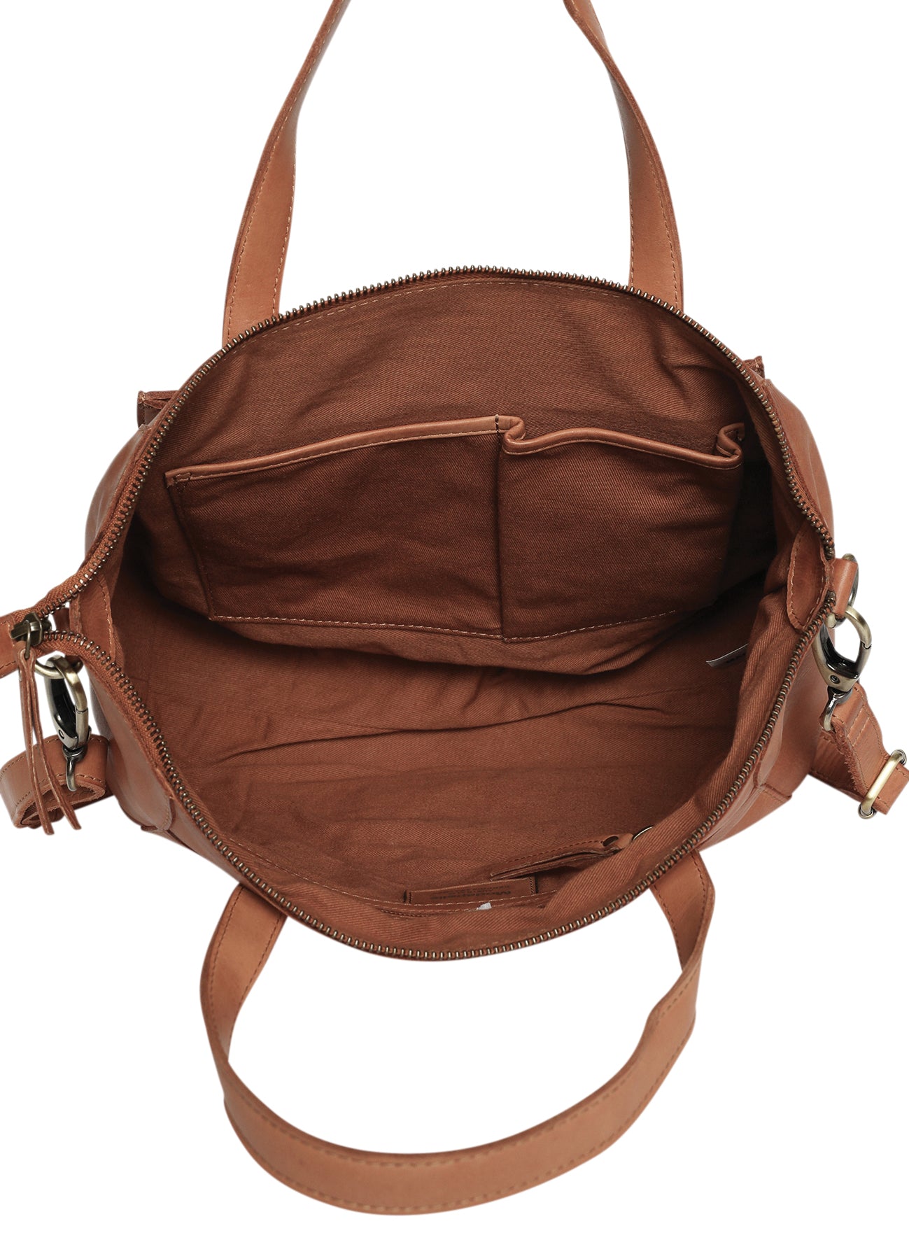 Modapelle - Cow Vintage Leather Bag / Tan 7901