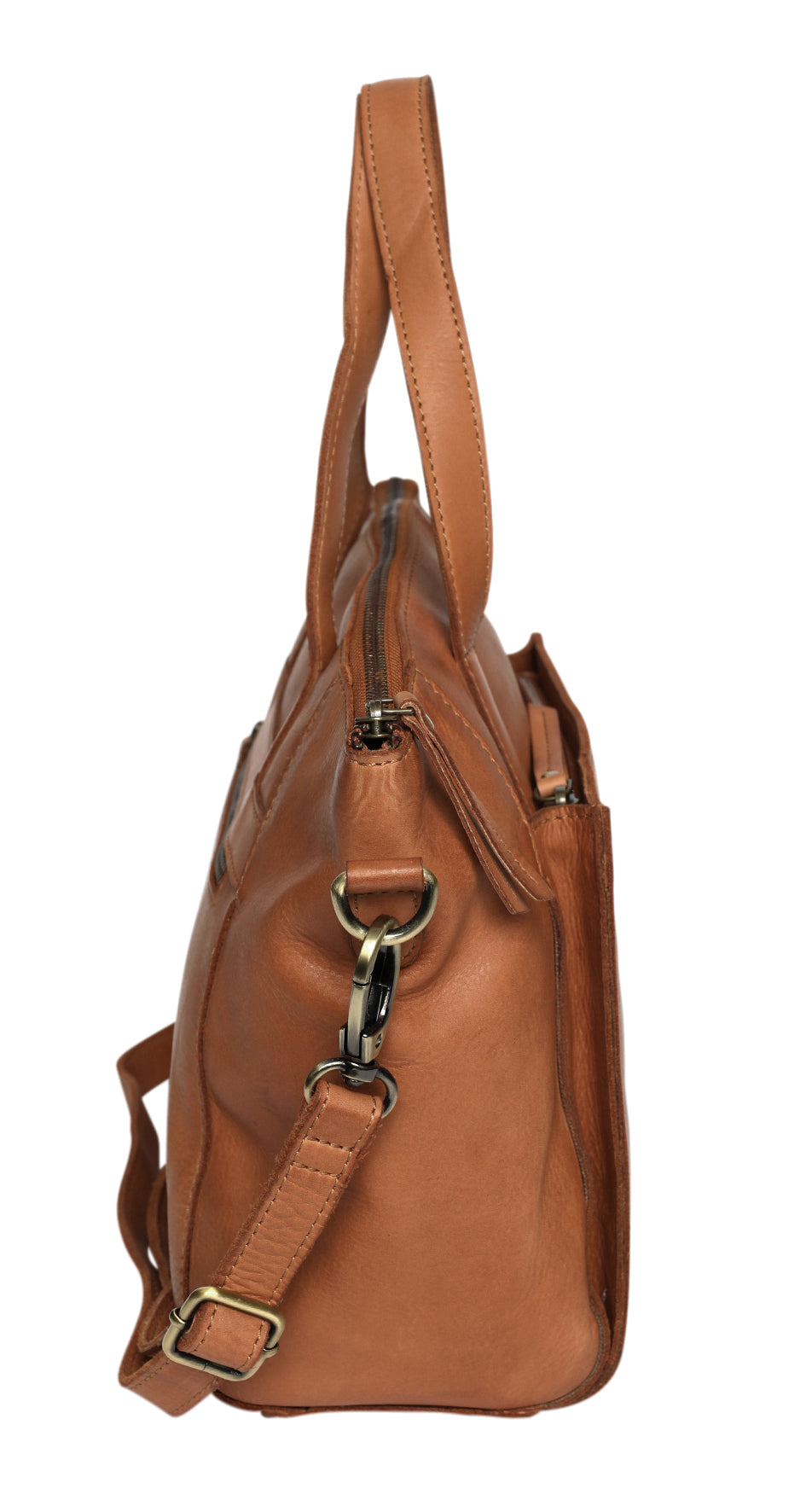 Modapelle - Cow Vintage Leather Bag / Tan 7901