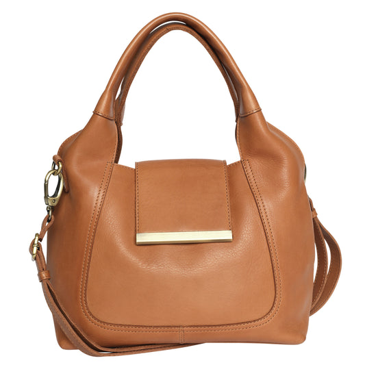 Modapelle - Cow Vintage Leather Bag / Tan 7905