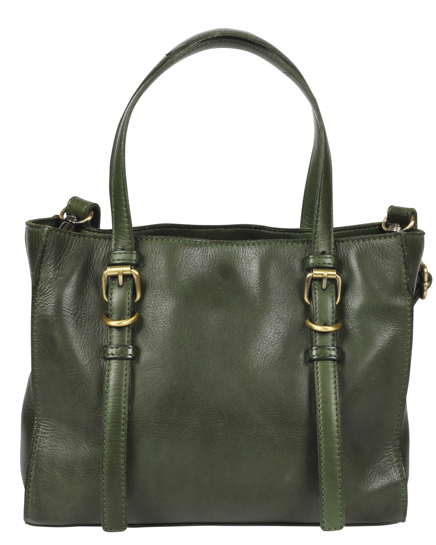 Modapelle - Cow Vintage Leather Bag / Olive 7908