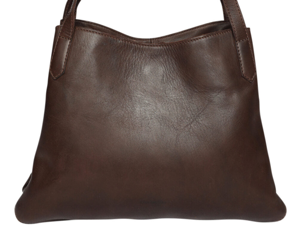 Modapelle - Cow Vintage Leather Bag - Brown | 7909
