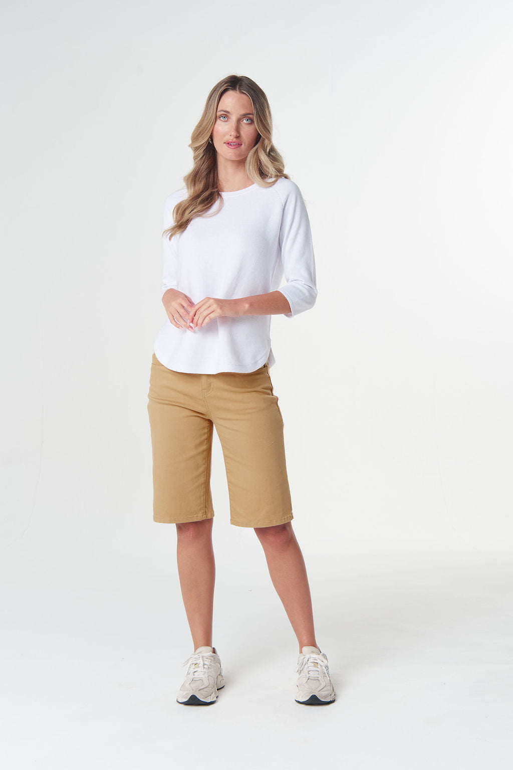 Goondiwindi Cotton - Sorbet 3/4 Sleeve Raglan Knit | 8144