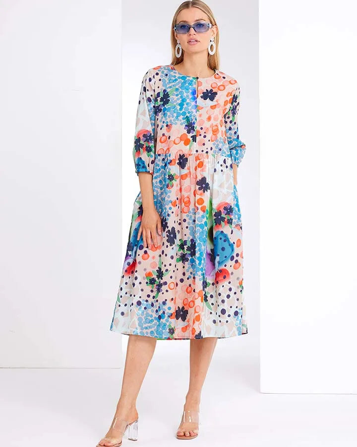 Yarra Trail - Resort Print Dress | YT24H9477