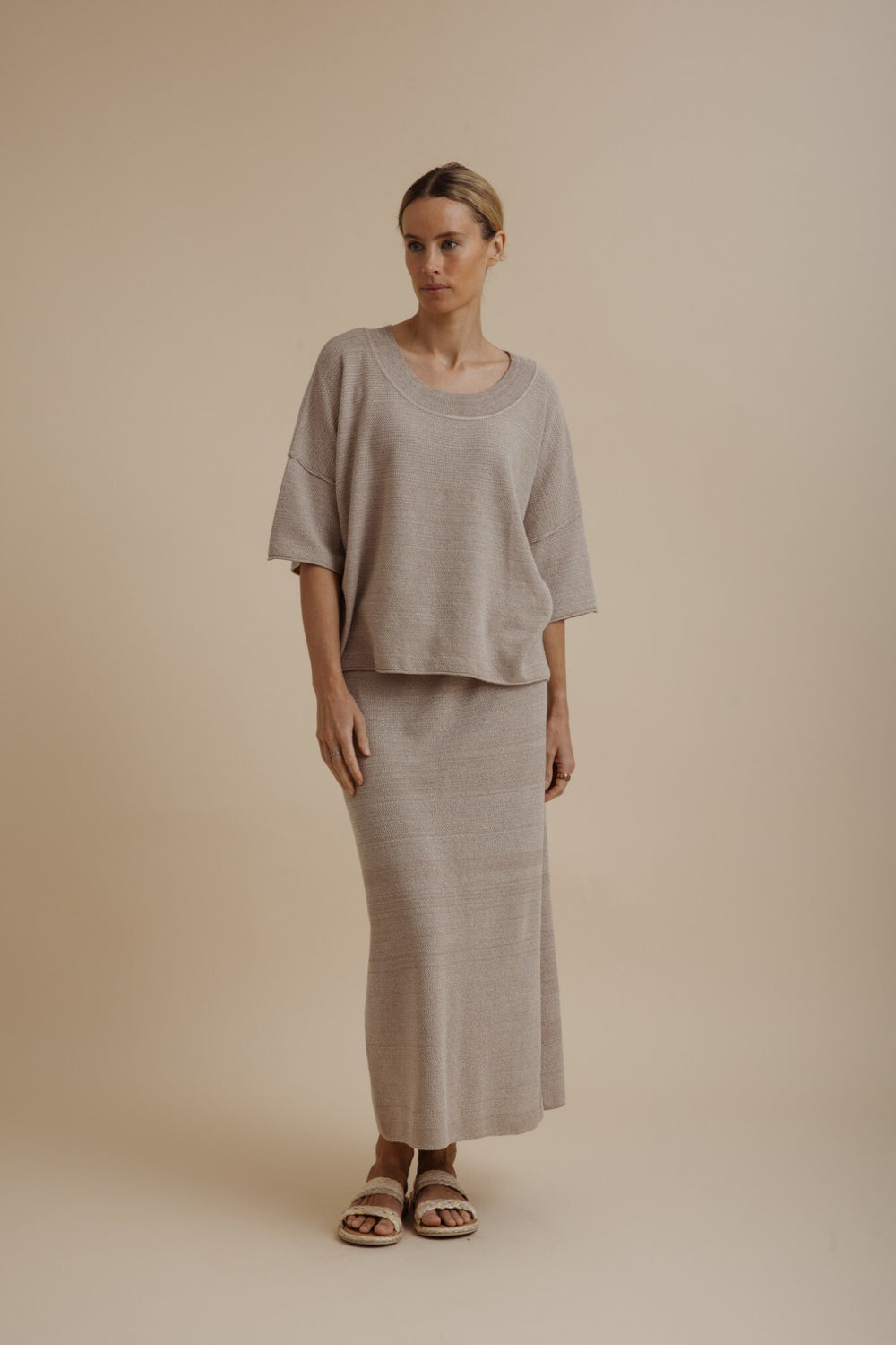 Talamaya - Retreat Cotton Twist Tee Pullover | 9TSMK12