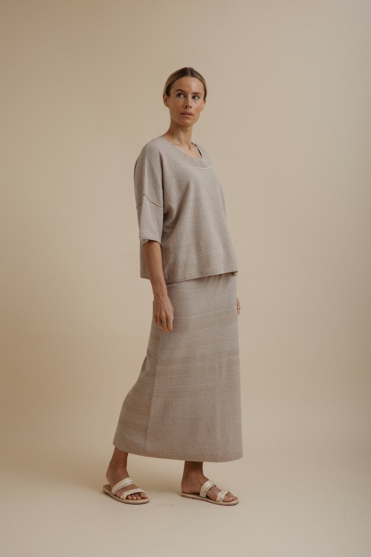 Talamaya - Retreat Cotton Twist Tee Pullover | 9TSMK12