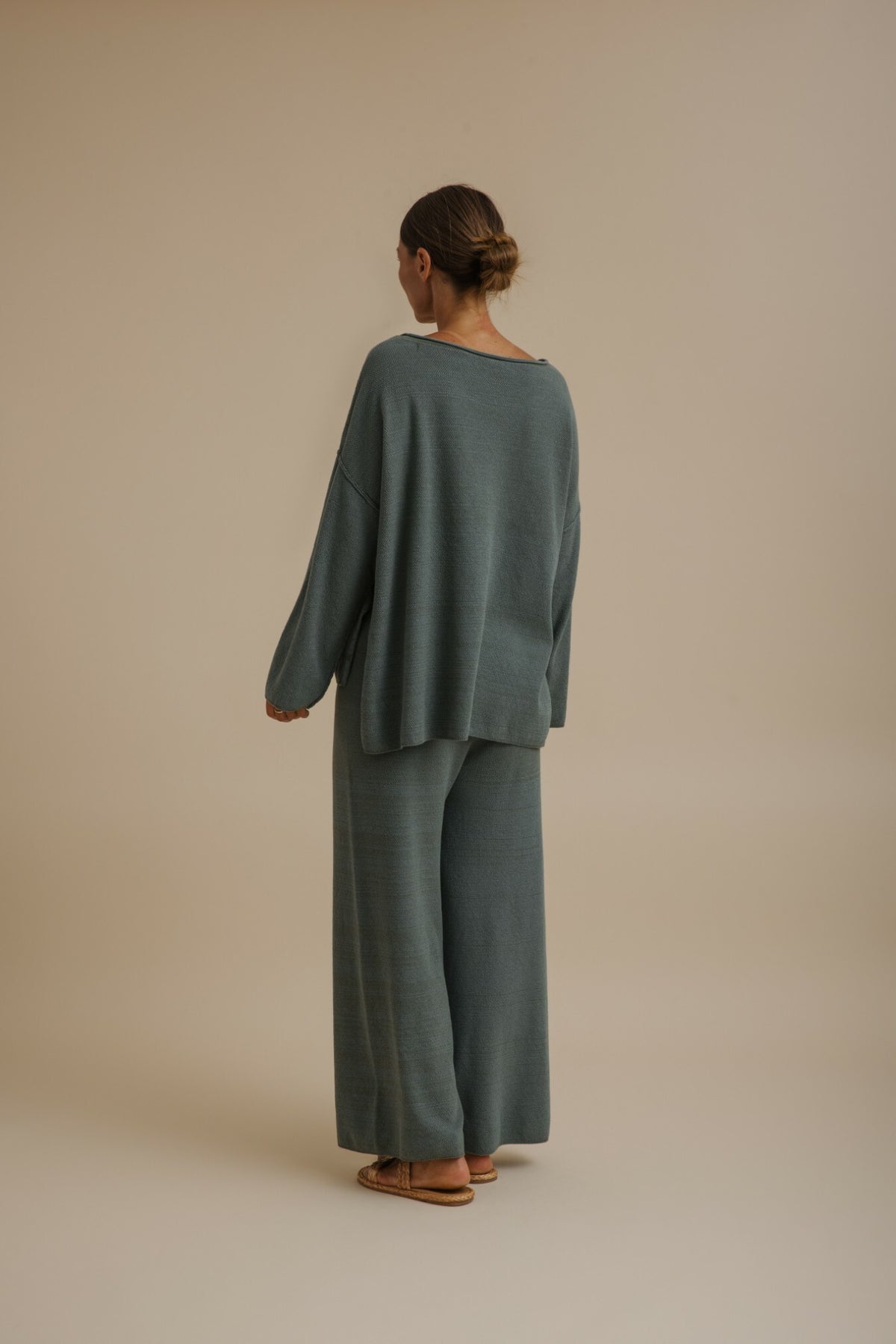 Talamaya - Retreat Cotton Twist Full Length Pant | 9TSMK99