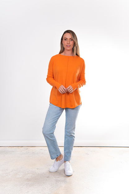 Bridge & Lord - Queen Essential Curved Hem Papaya | BL4659