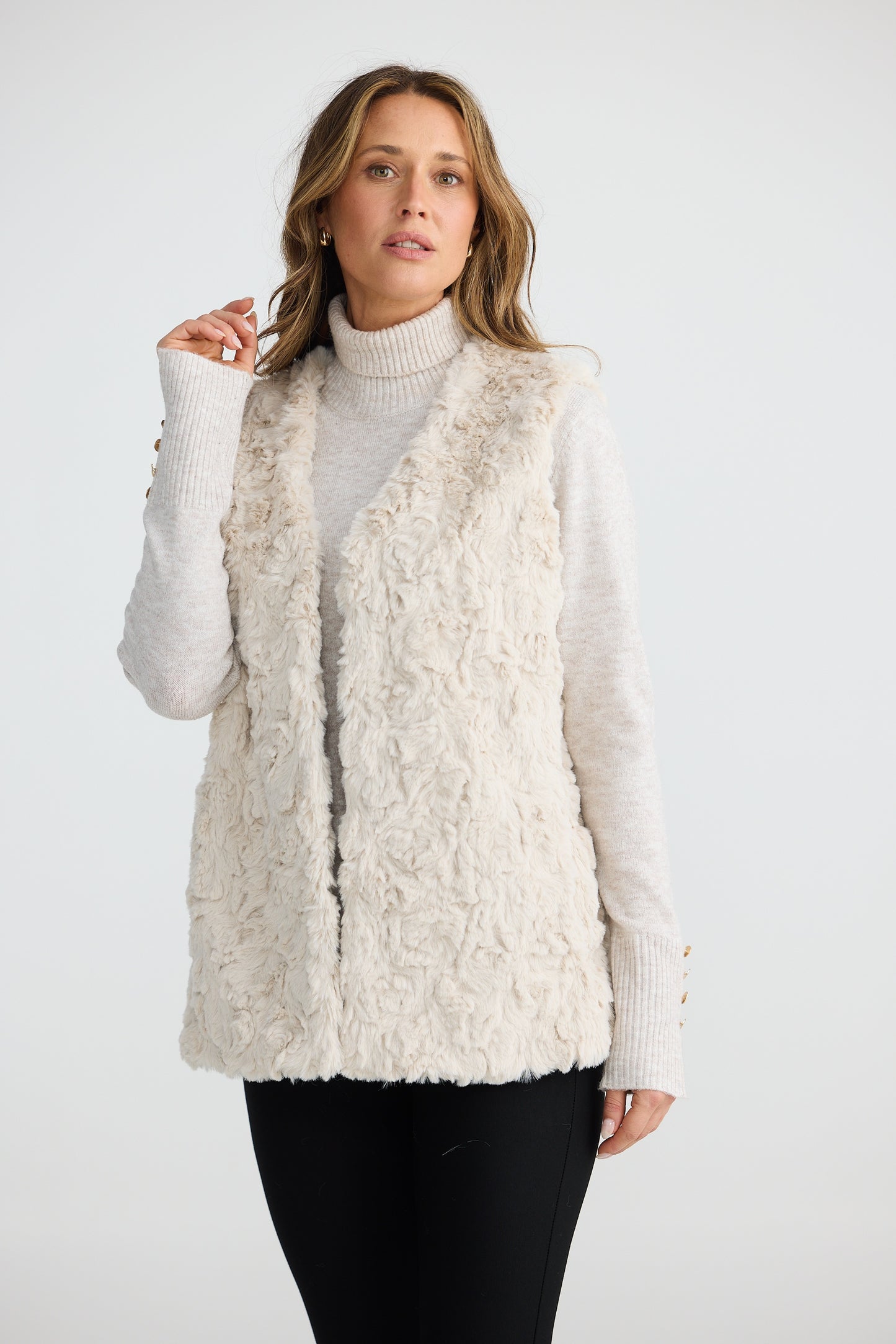 Brave + True - Macey Short Vest BT25118-1