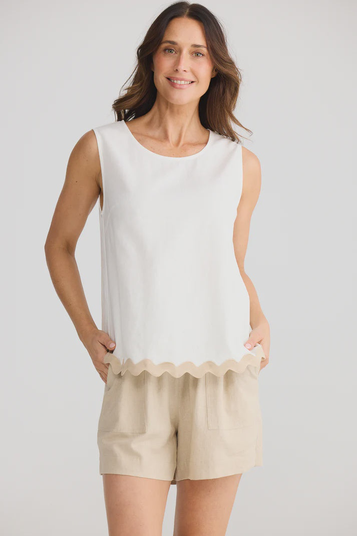 Brave + True - Izzy Ric Rac Top BT25513-1