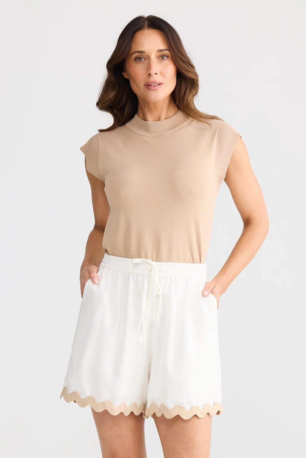 Brave + True - Izzy Ric Rac Short BT25514-2