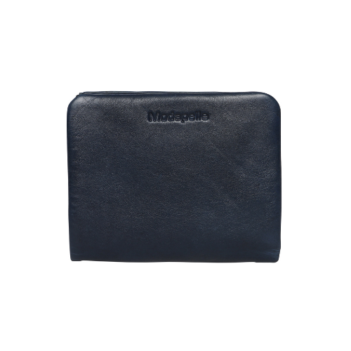 Modapelle - Soft Cow Leather Small Wallet Midnight | 5780