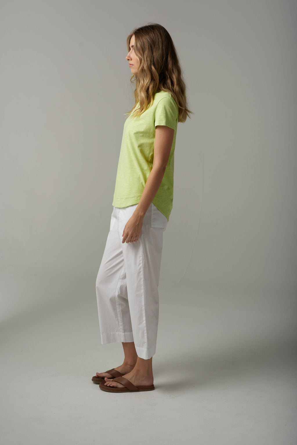 Cloth Paper Scissors - Shaped Hem Tee C13002