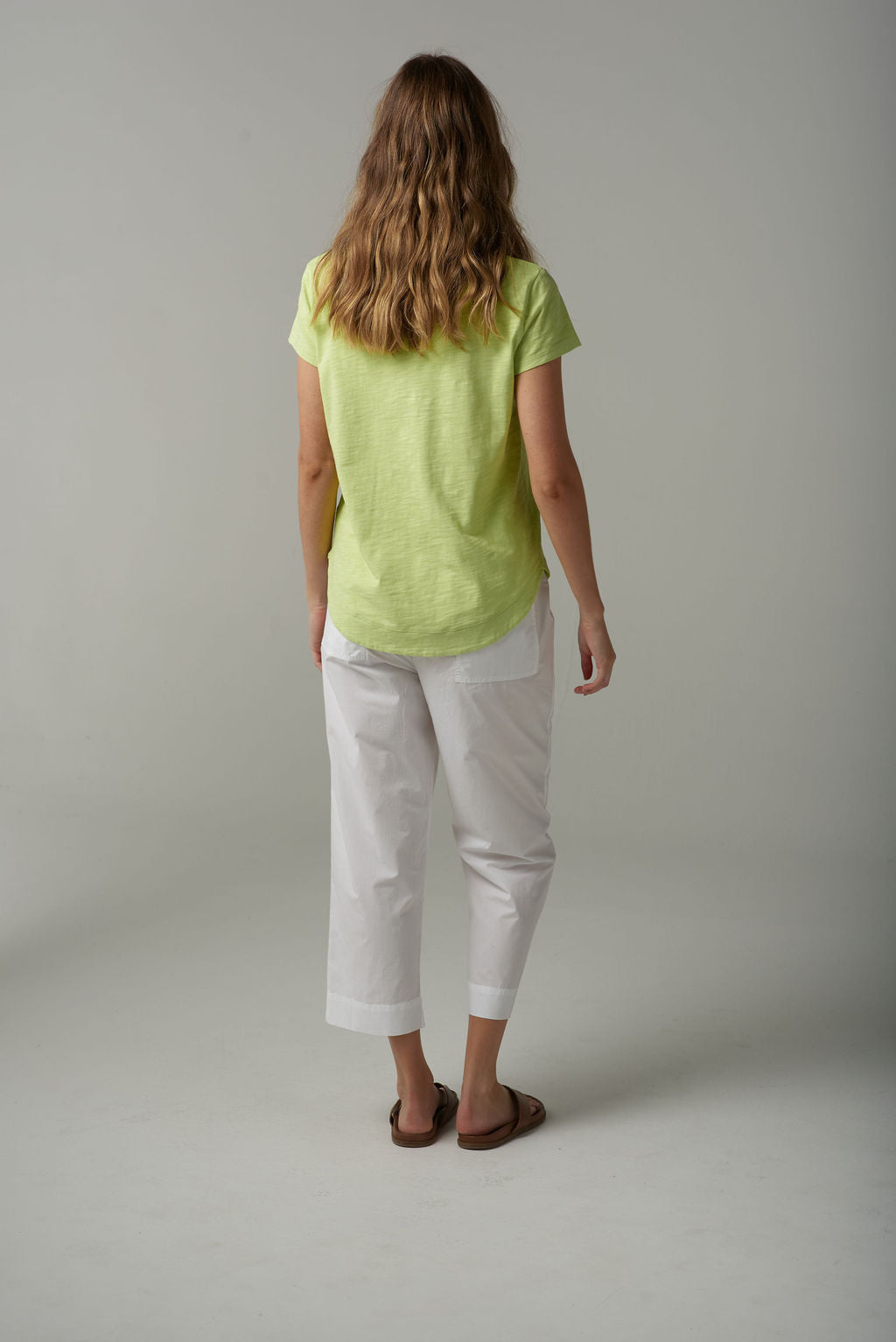 Cloth Paper Scissors - Shaped Hem Tee C13002