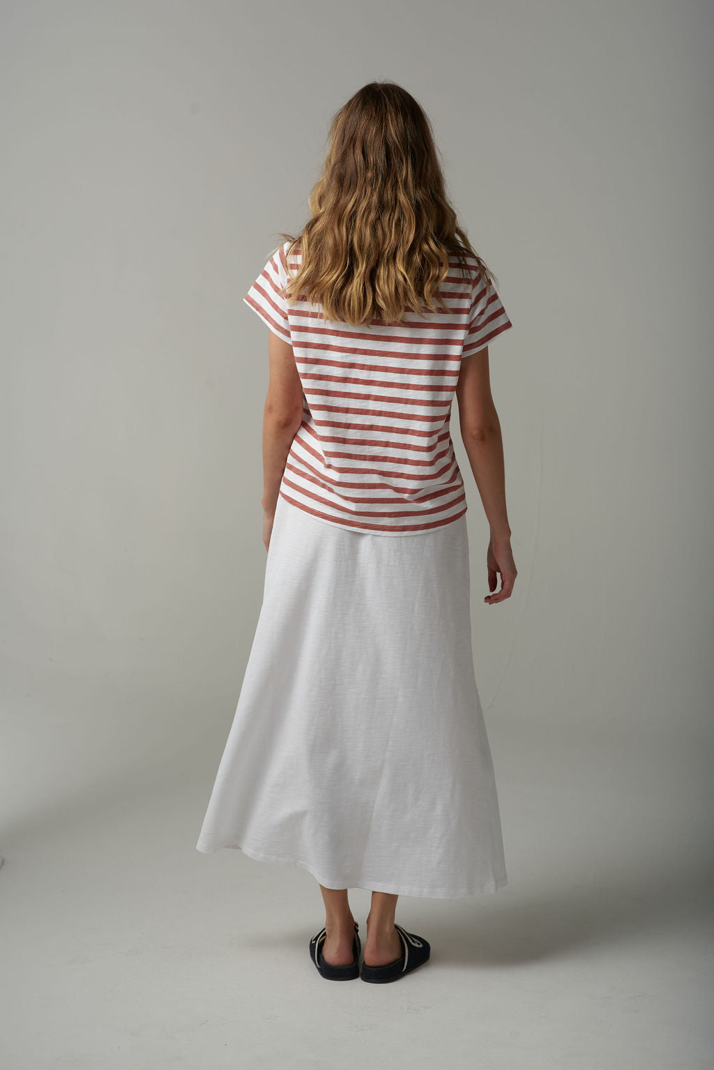 Cloth Paper Scissors - Stripe Basic Tee C1378