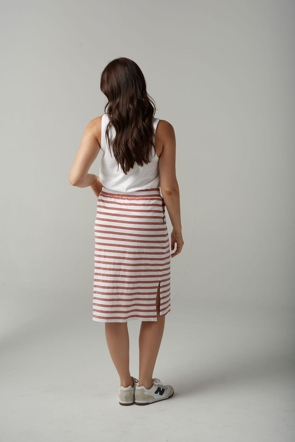 Cloth Paper Scissors - Stripe Draw String Skirt C1557