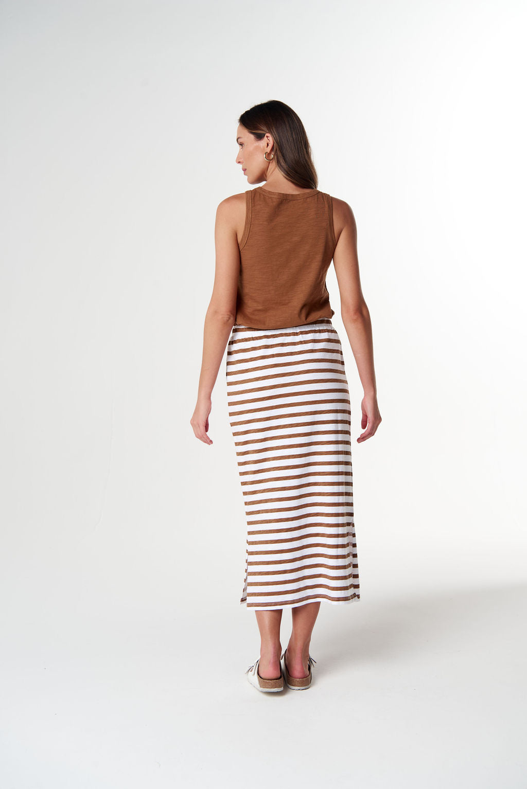 Cloth + Paper + Scissors - Folk Cotton Maxi Skirt | C1581