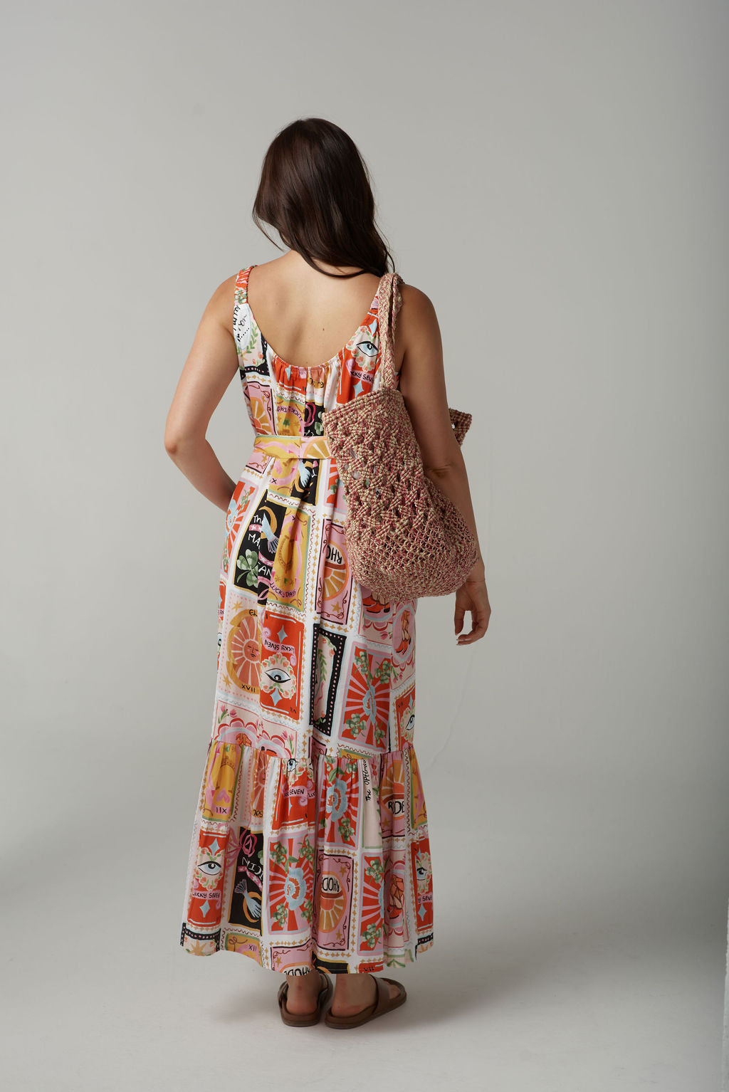 Cloth Paper Scissors - Rodeo Print Sundress C1637