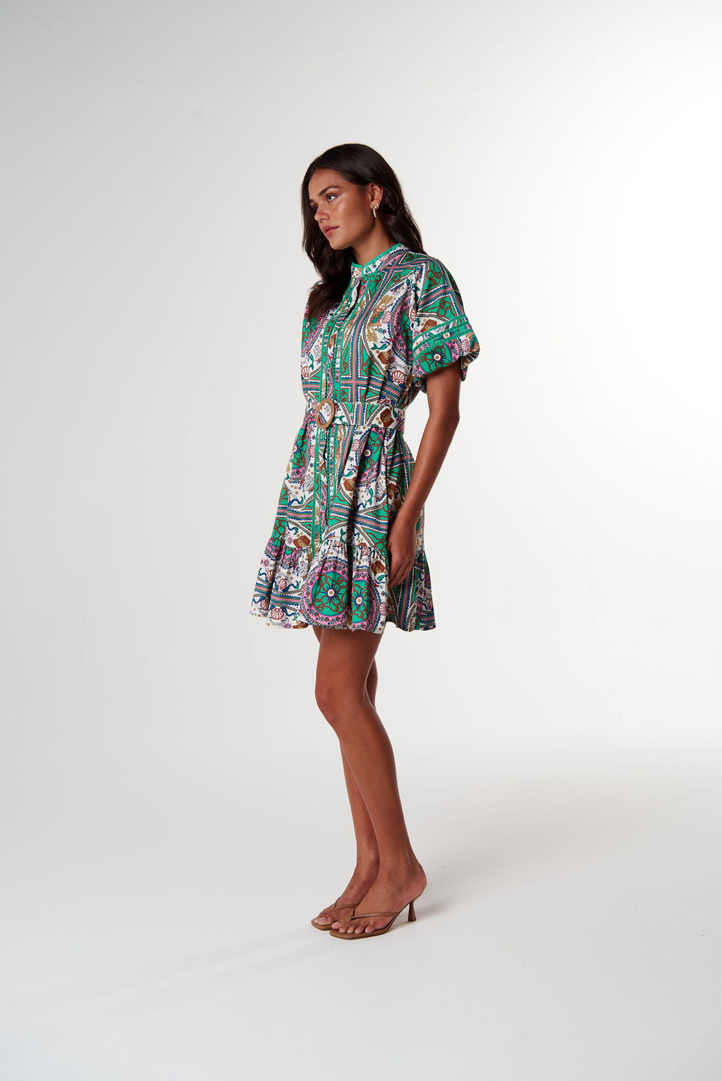 Cloth + Paper + Scissors - Time for Tea Dress - Smooth Sailing Print | C1647