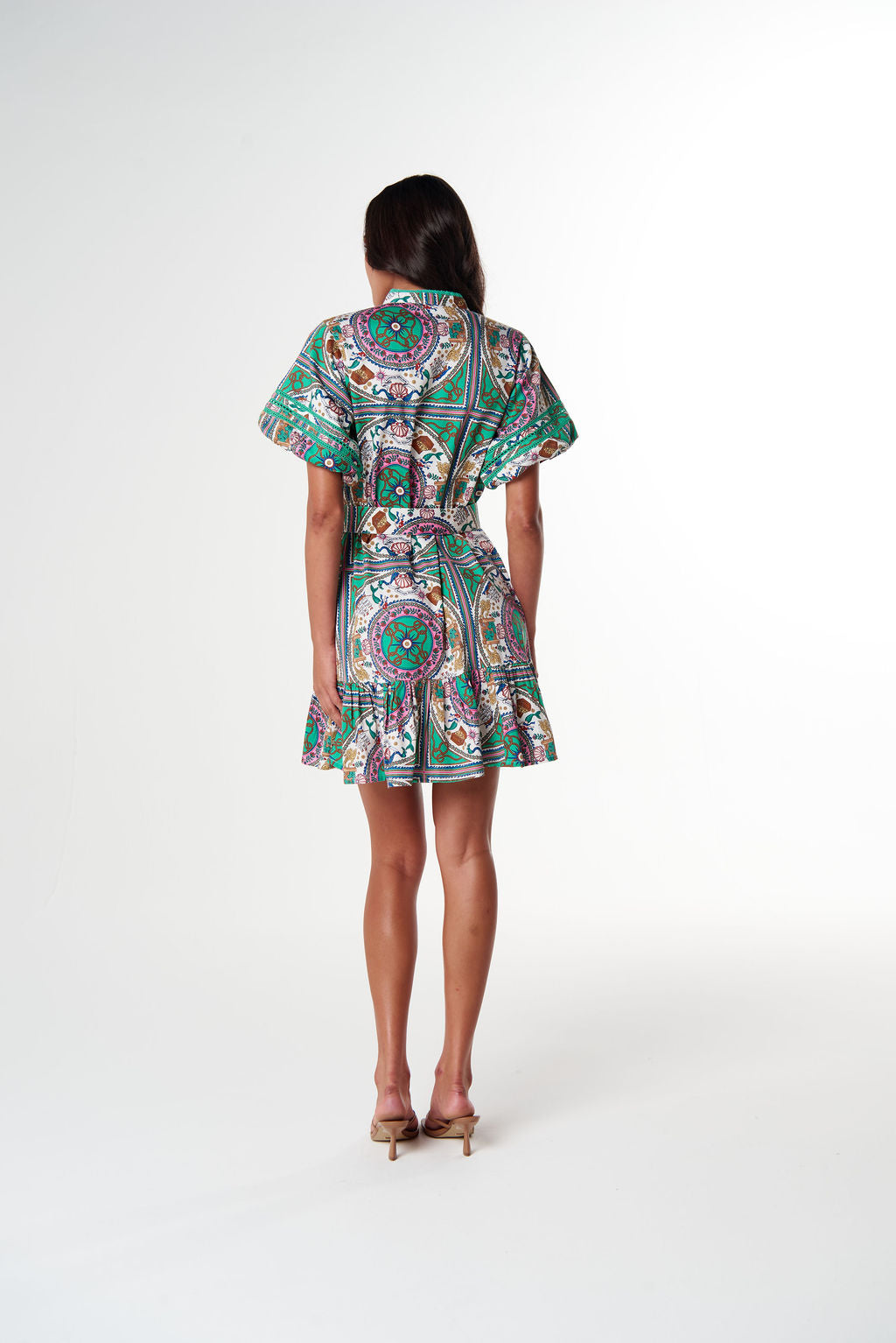 Cloth + Paper + Scissors - Time for Tea Dress - Smooth Sailing Print | C1647