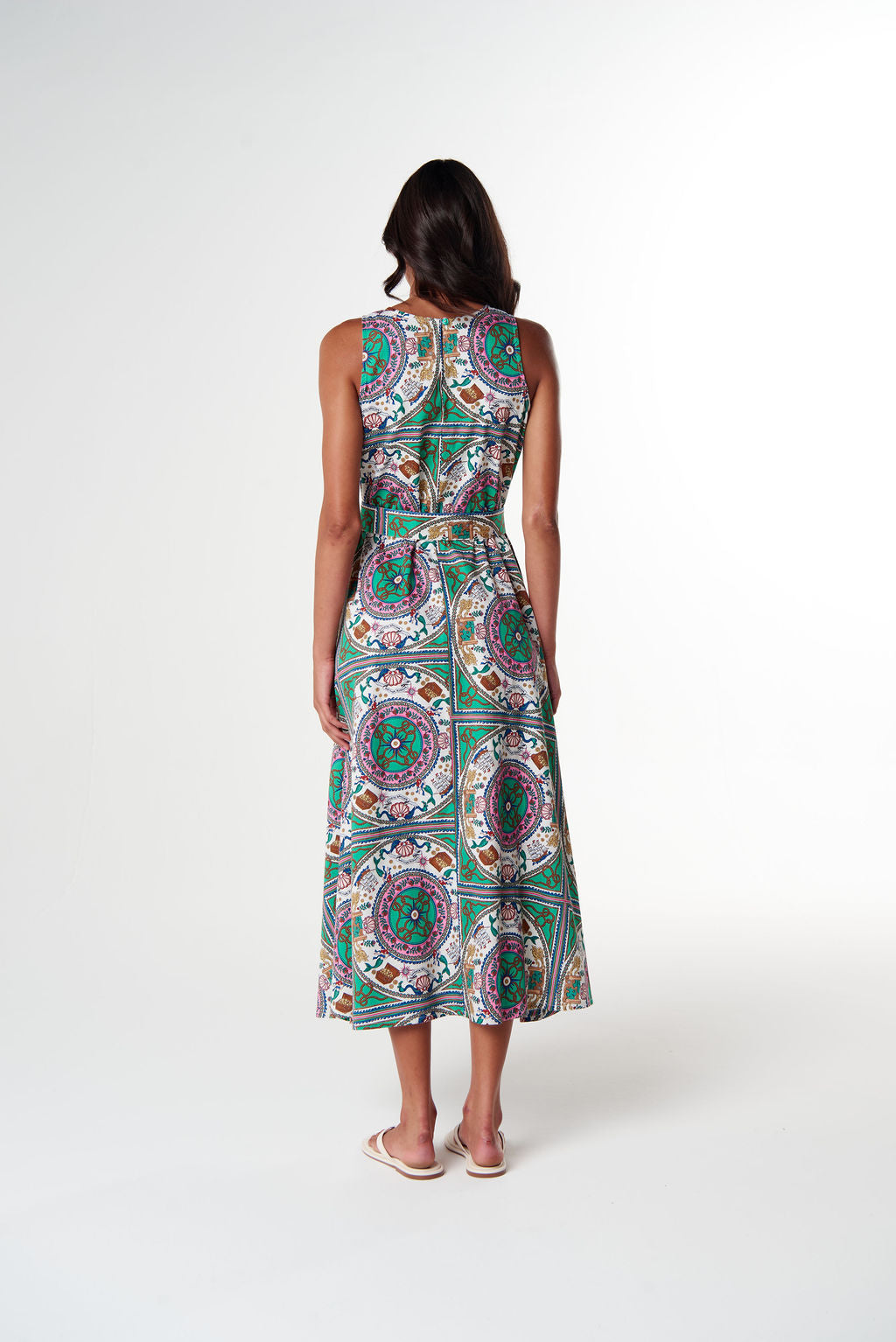 Cloth + Paper + Scissors - Wildheart Maxi Dress - Smooth Sailing Print | C1648
