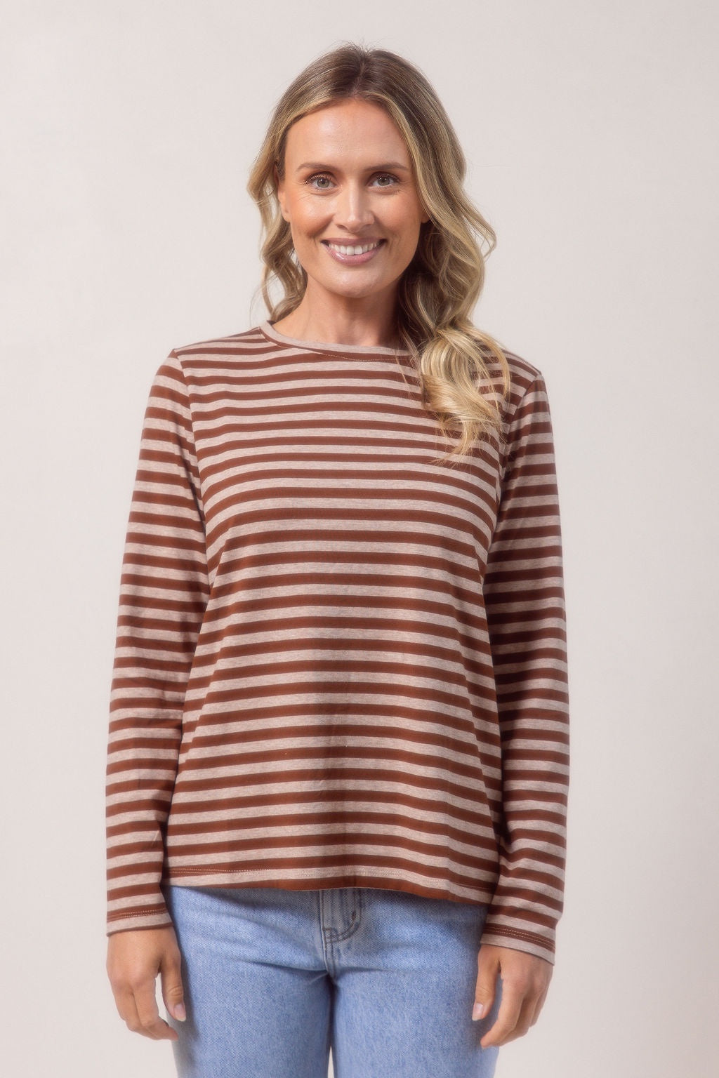 See Saw - Stripe Long Sleeve Top SS780C