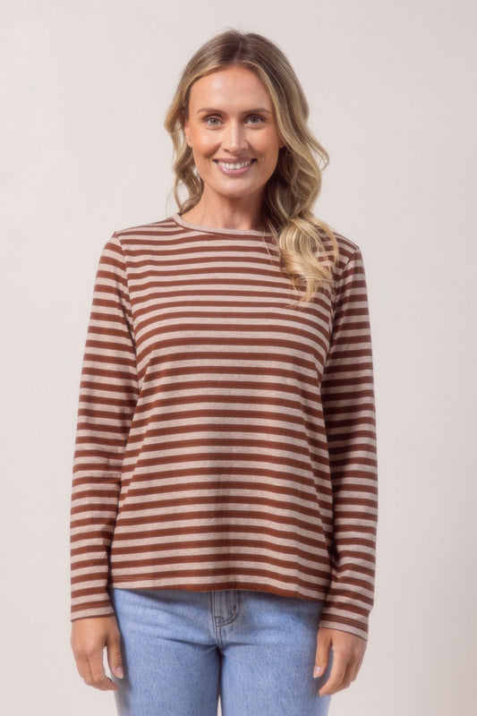 See Saw - Stripe Long Sleeve Top SS780C