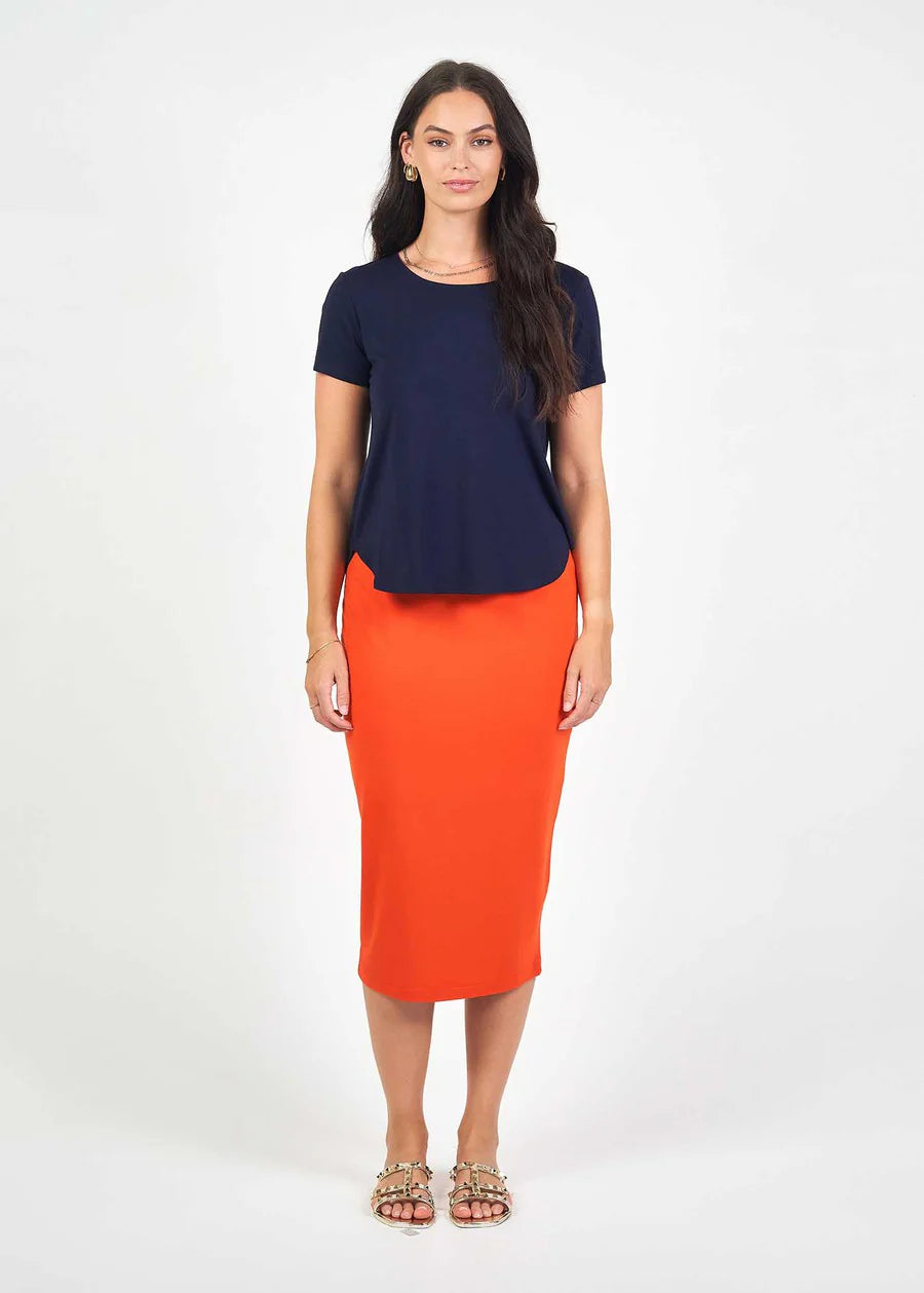 THE JANIS TEE NAVY LL15NB011